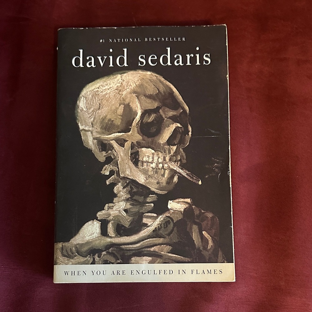 David Sedaris Paperback Book - When You Are Engulfed in Flames